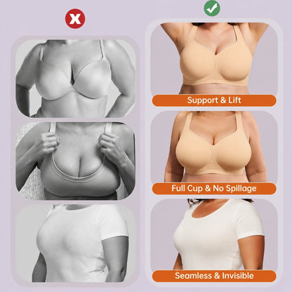 CurveEase™ Wireless Full-Coverage Bra