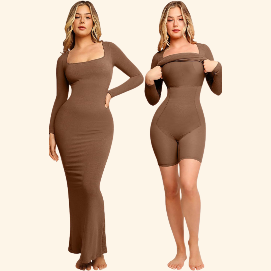 2 in 1 Contour Glow | Shape Maxi Jurk