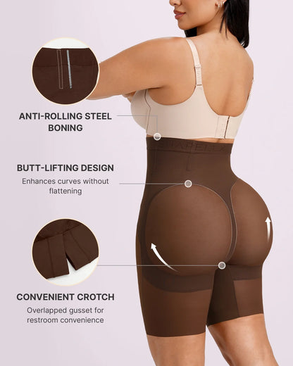 BOOT-YEAH™ MeshSmooth™ X-Compression High-Waisted Short