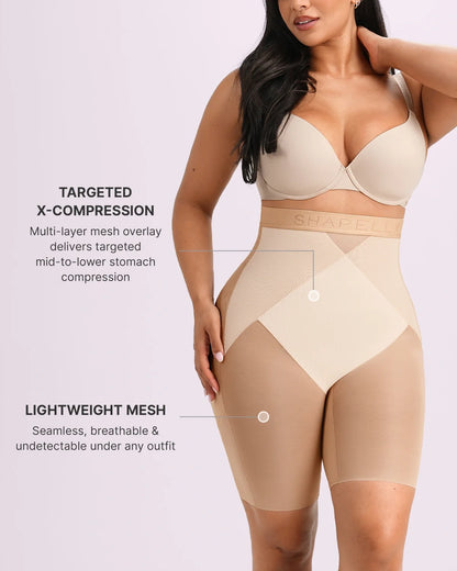 BOOT-YEAH™ MeshSmooth™ X-Compression High-Waisted Short