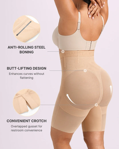 BOOT-YEAH™ MeshSmooth™ X-Compression High-Waisted Short
