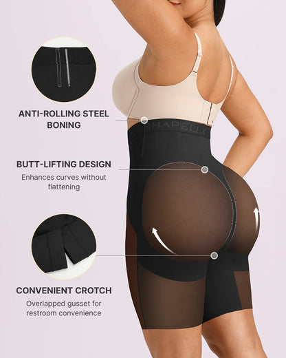 BOOT-YEAH™ MeshSmooth™ X-Compression High-Waisted Short