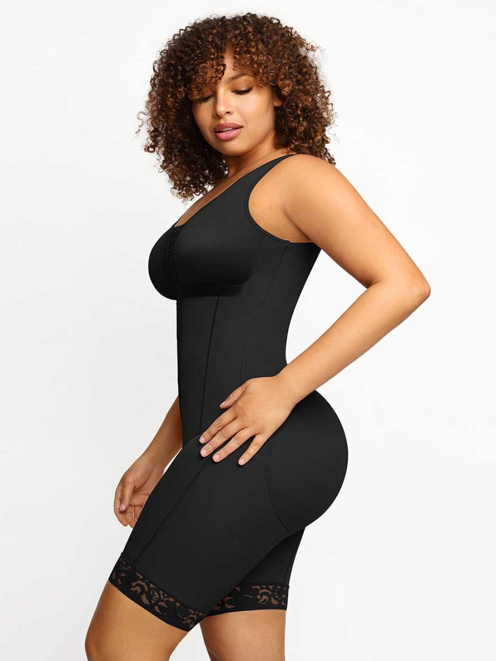 Shapewear - EleganceForm - De Ultieme Body Shaper voor Zelfvertrouwen Zwart