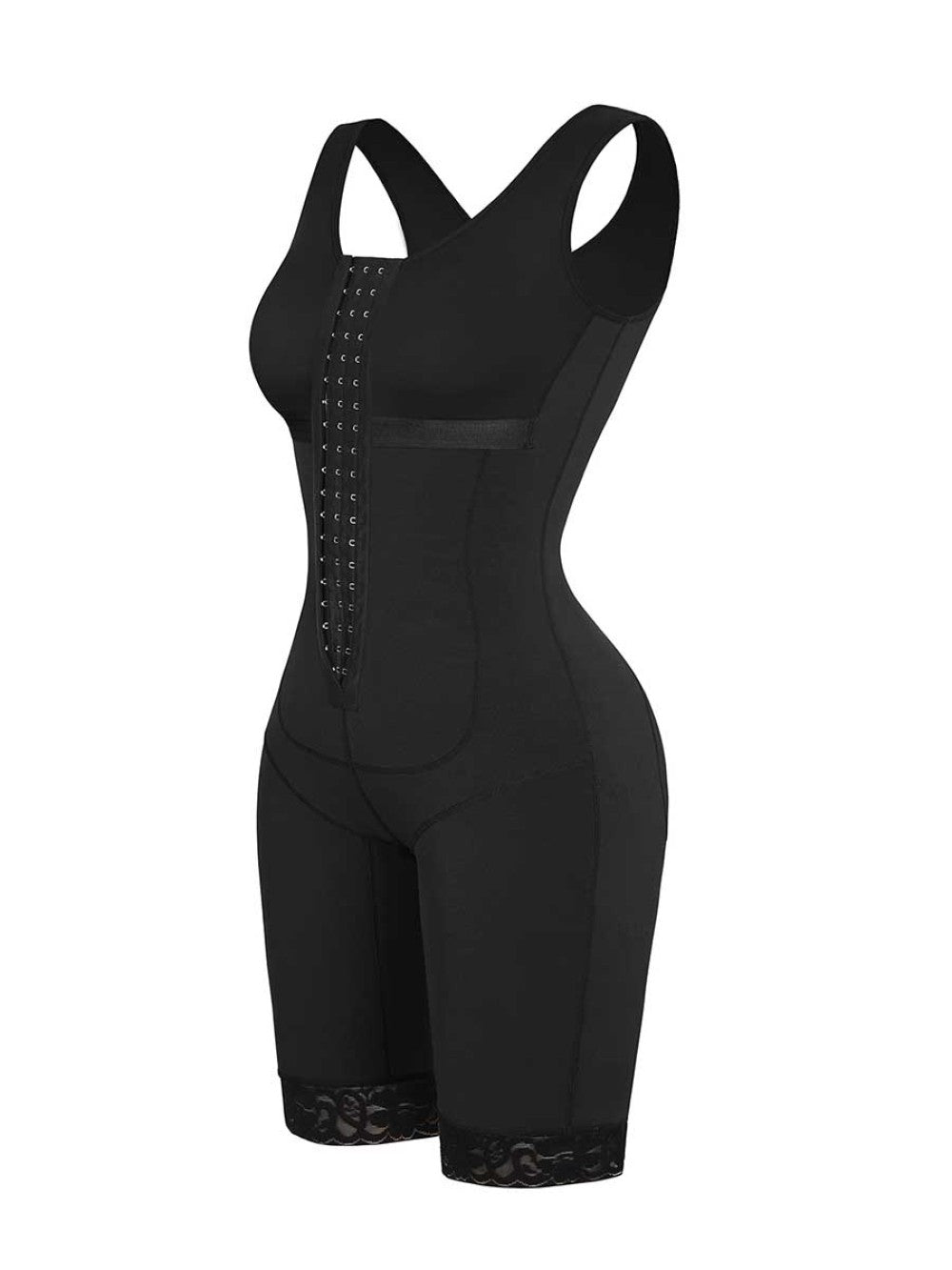 Shapewear - EleganceForm - De Ultieme Body Shaper voor Zelfvertrouwen Zwart