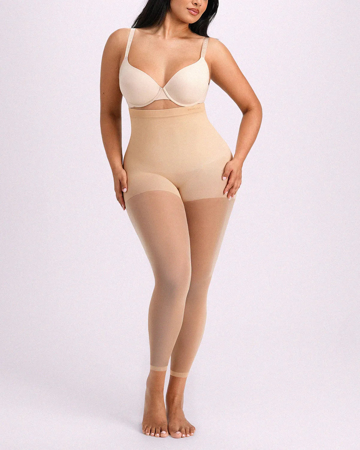 MistWeave™ High-Waisted Sheer Shaping Tights