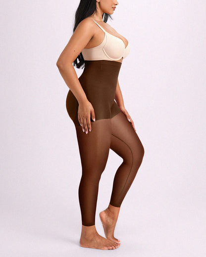 MistWeave™ High-Waisted Sheer Shaping Tights