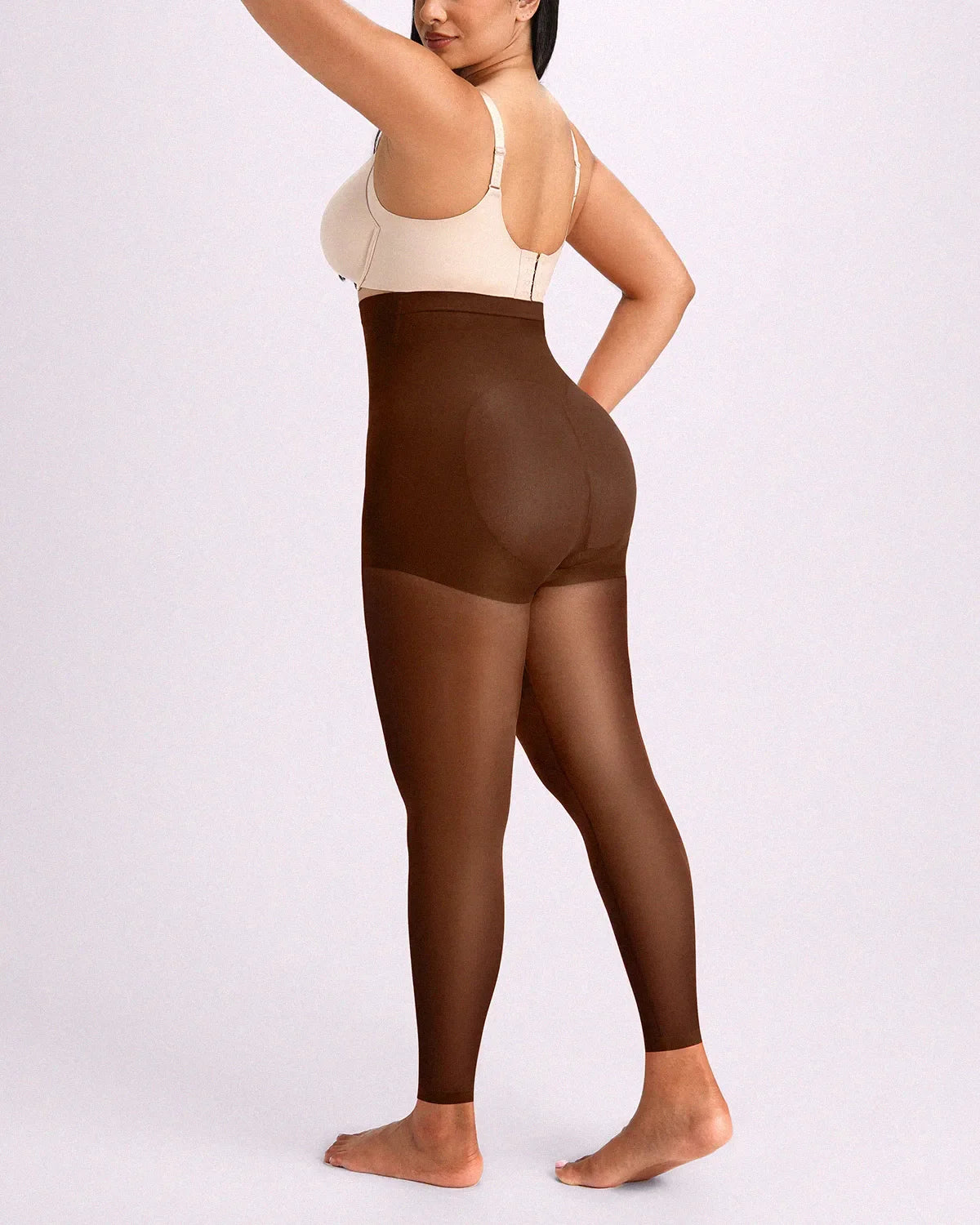 MistWeave™ High-Waisted Sheer Shaping Tights