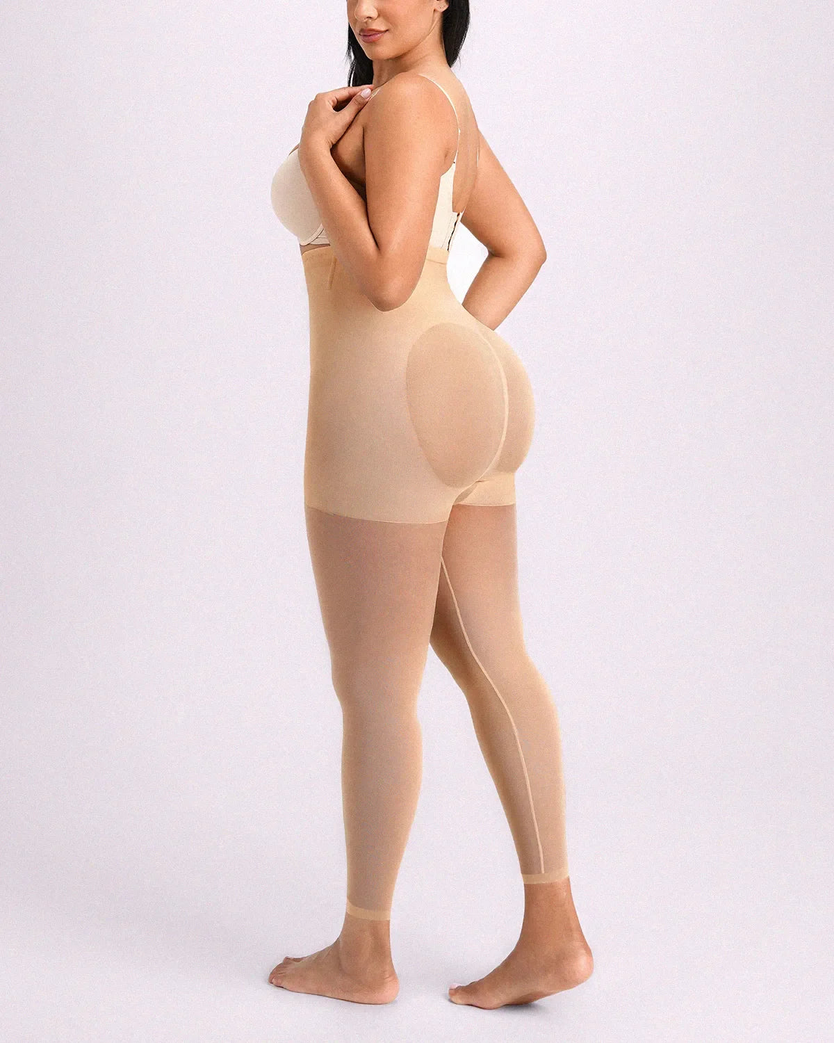 MistWeave™ High-Waisted Sheer Shaping Tights