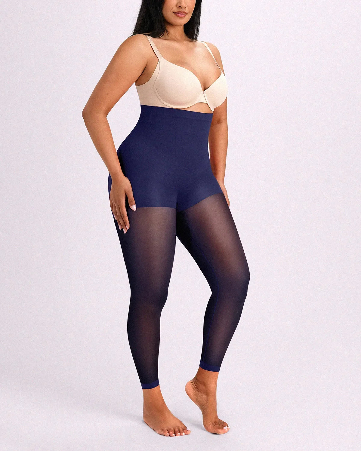 MistWeave™ High-Waisted Sheer Shaping Tights