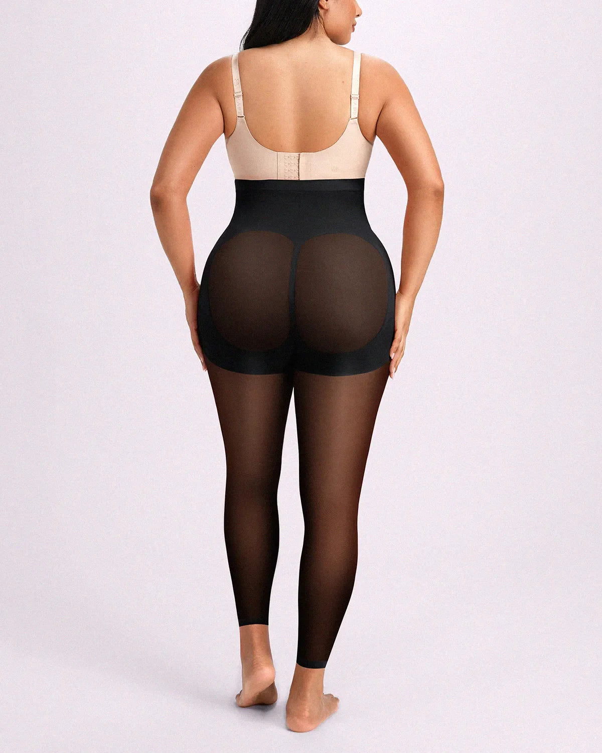 MistWeave™ High-Waisted Sheer Shaping Tights