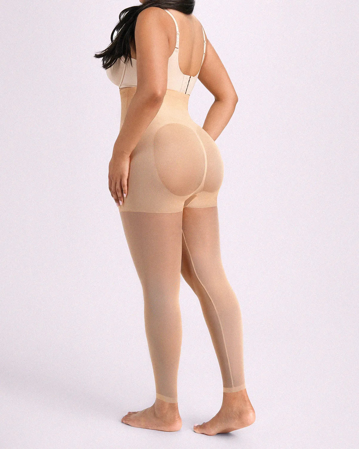 MistWeave™ High-Waisted Sheer Shaping Tights