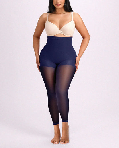 MistWeave™ High-Waisted Sheer Shaping Tights