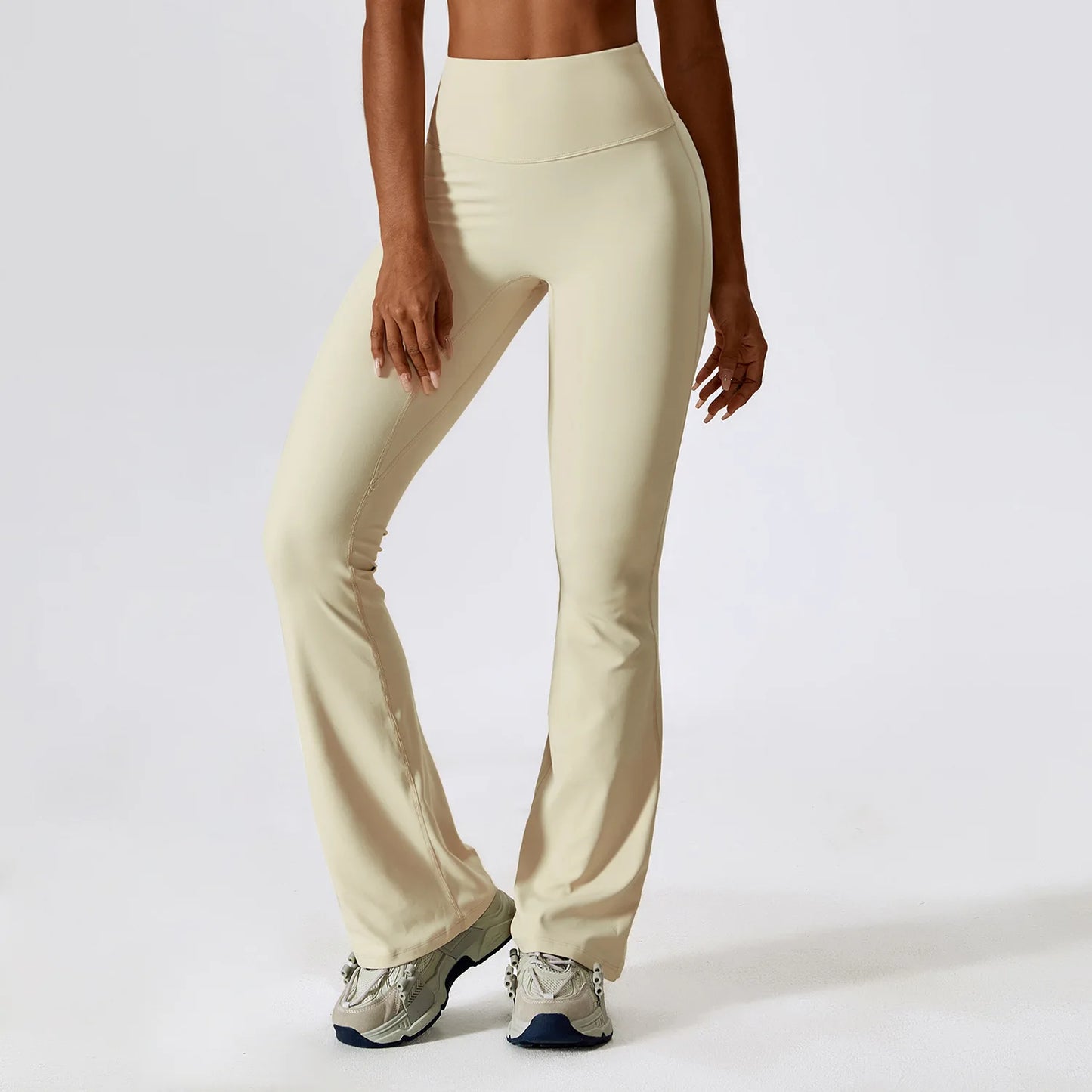 Activewear - FlowFit - De Perfecte Flare Leggings voor Beweging en Stijl