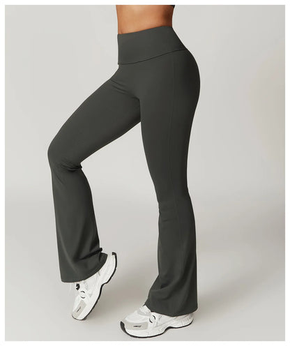 Activewear - FlowFit - De Perfecte Flare Leggings voor Beweging en Stijl